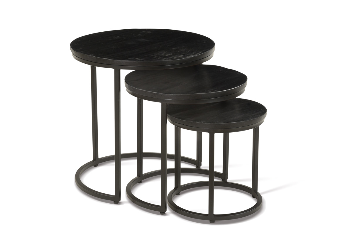 Tables-dappoint-Plano-3275-2-metal-bois-noir-1-Rousseau