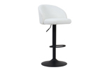Tabouret-Arda-boucle-blanc-pieds-metal-Rousseau