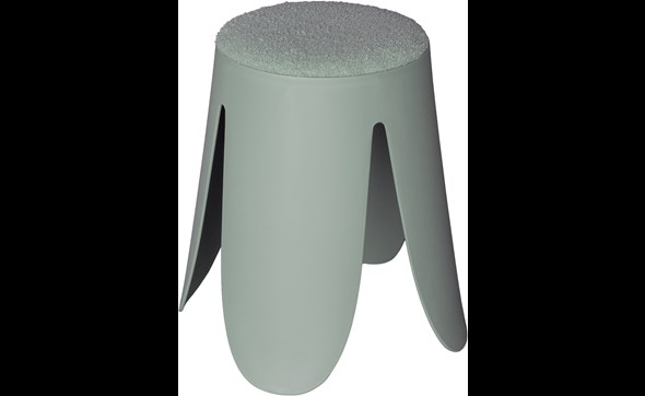 Tabouret-Bonnie-C-1542-polypropylene-Tissu-Menthe-Comodi-Living