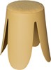 Tabouret-Bonnie-C-1542-polypropylene-Tissu-Ocre-Comodi-Living