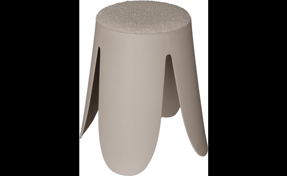 Tabouret-Bonnie-C-1542-polypropylene-Tissu-Sable-Comodi-Living
