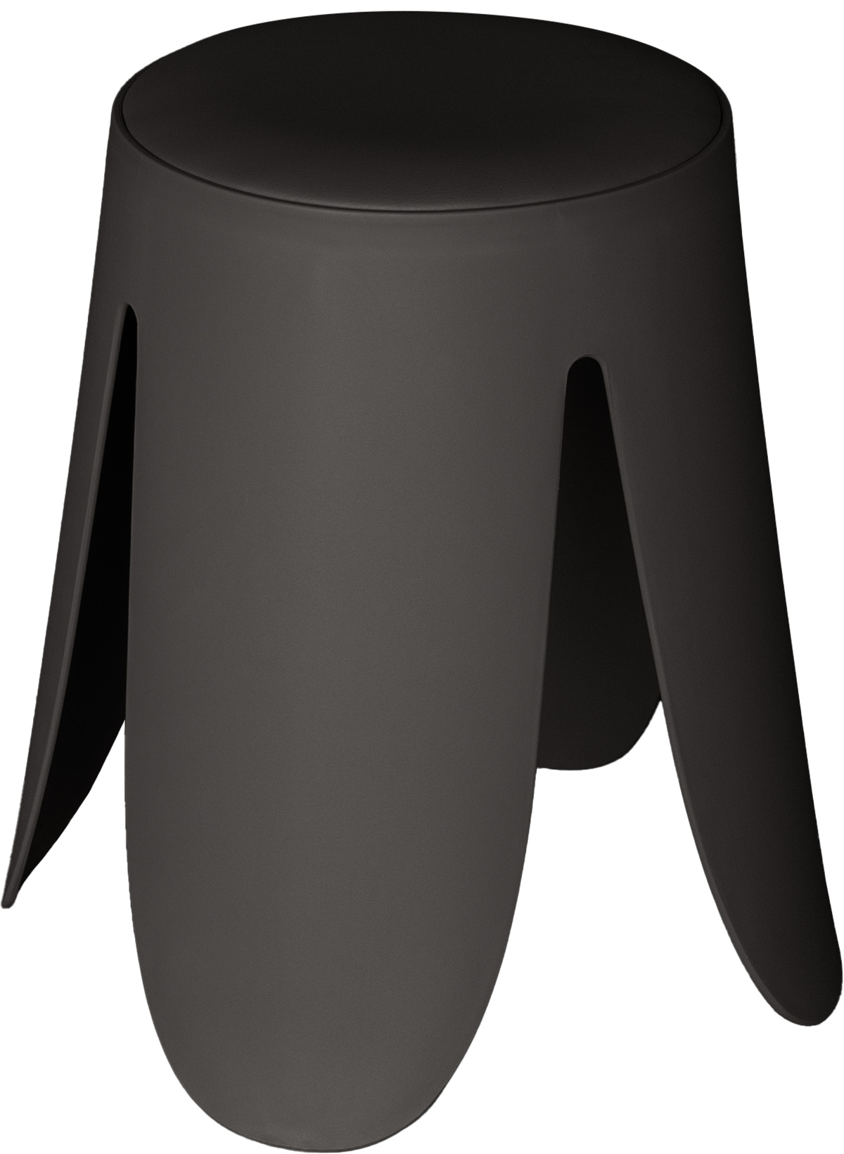 Tabouret-Clyde-C-1542-polypropylene-simili-cuir-Noir-Comodi-Living
