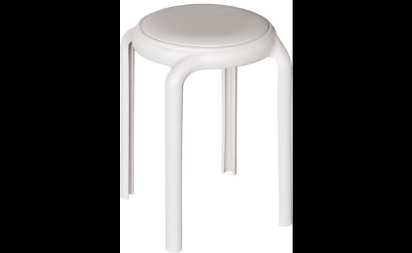 Tabouret-Hugo-C-1676-polypropylene-simili-cuir-Blanc-Comodi-Living