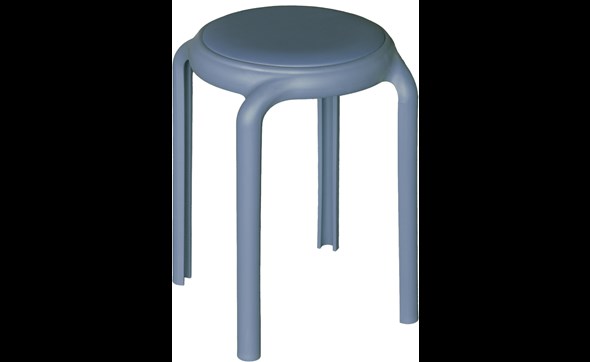 Tabouret-Hugo-C-1676-polypropylene-simili-cuir-Bleu-Comodi-Living