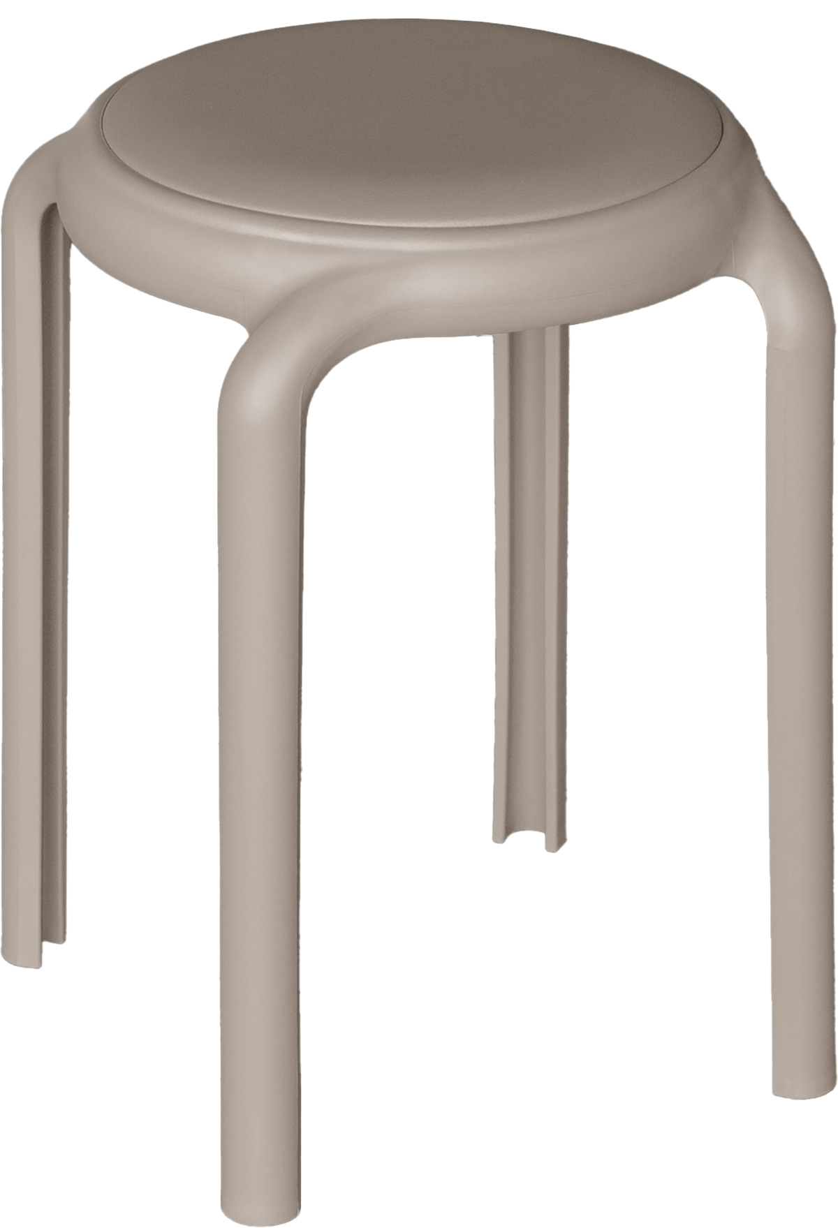 Tabouret-Hugo-C-1676-polypropylene-simili-cuir-Sable-Comodi-Living