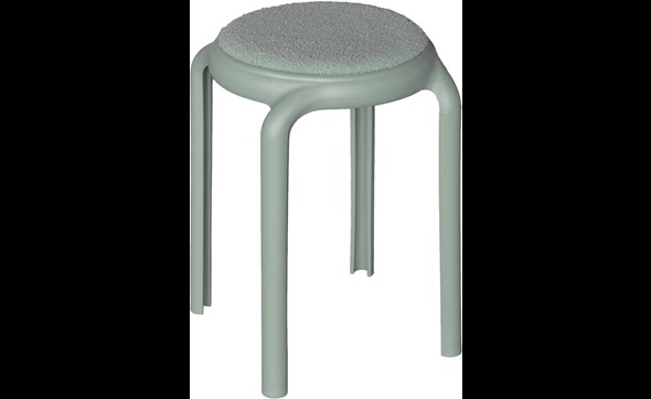Tabouret-Nicole-C-1676-polypropylene-Tissu-Menthe-Comodi-Living