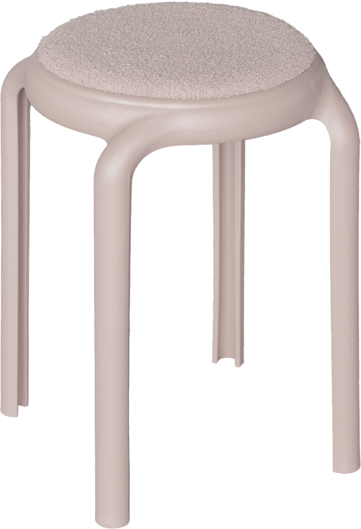 Tabouret-Nicole-C-1676-polypropylene-Tissu-Rose-Comodi-Living