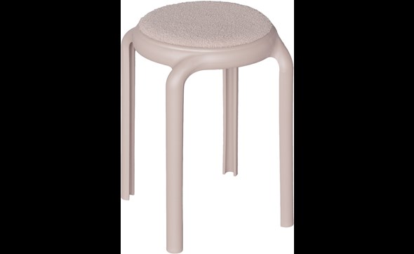 Tabouret-Nicole-C-1676-polypropylene-Tissu-Rose-Comodi-Living