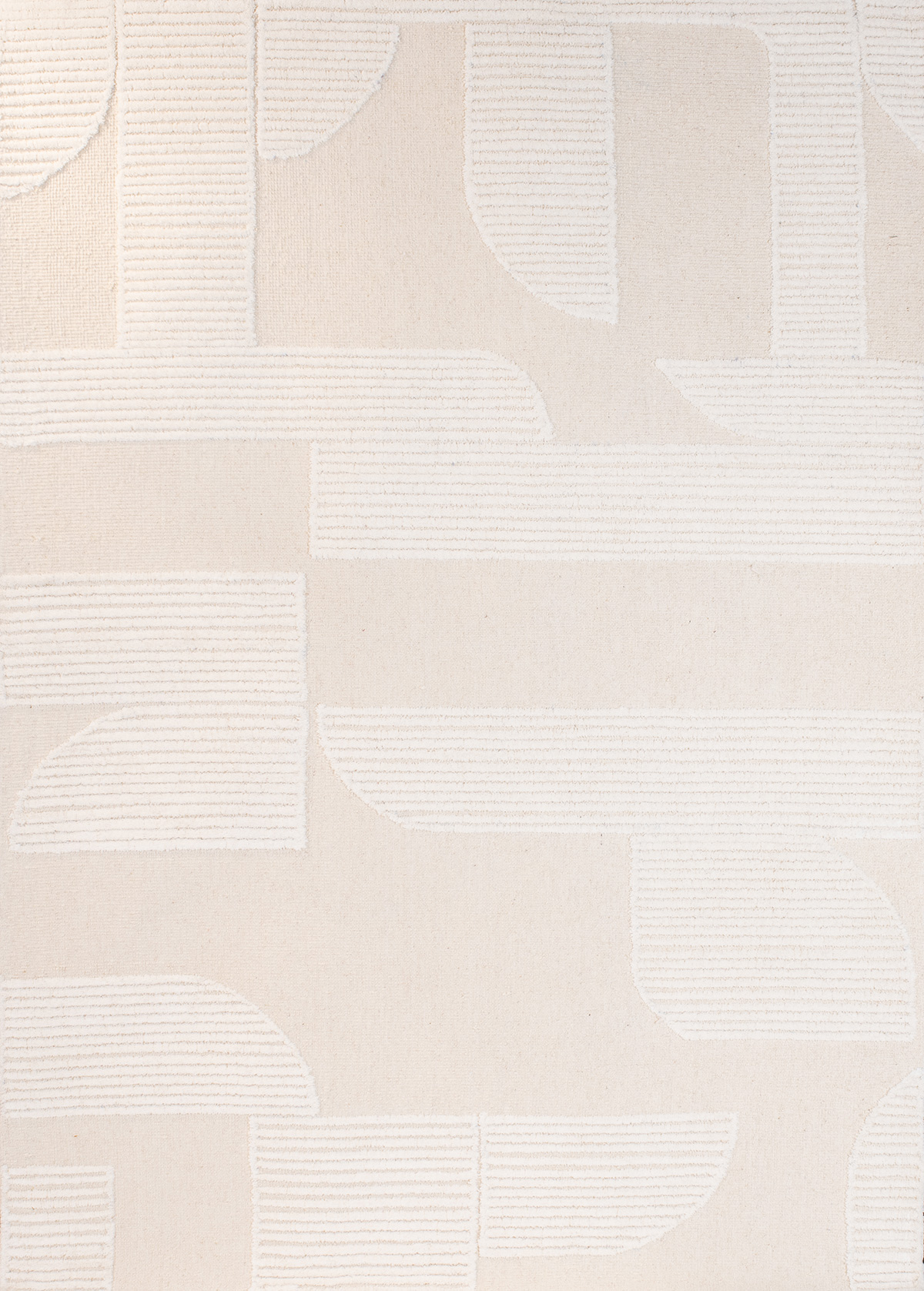 Tapis-Levi-woven-tufted-carpet-beige-ivory-160x230cm-Crack-Decoration