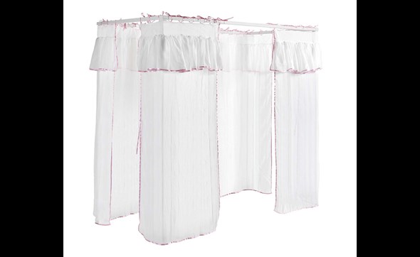 Textile-baldaquin-Amori-blanc-rose-Vipack