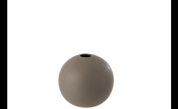 Vase-Boule-5122-Ceramique-Gris-Fonce-Medium-01-Jolipa