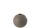 Vase-Boule-5122-Ceramique-Gris-Fonce-Medium-01-Jolipa