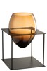 Vase-Joyce-18631-Marron-Noir-Metal-Verre-Medium-01-Jolipa