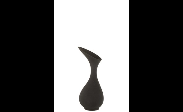 Vase-Olivia-Rugueux-18532-Aluminium-Noir-Small-01-Jolipa