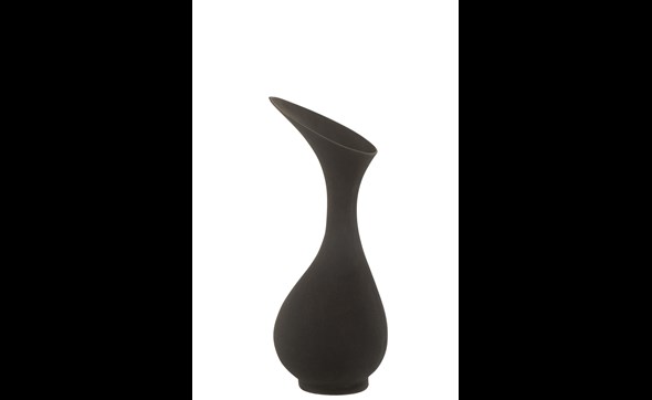 Vase-Olivia-Rugueux-18533-Aluminium-Noir-Medium-01-Jolipa