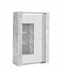 Vitrine-120cm-Vittoria-decor-marbre-blanc-Alcos