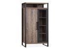 Vitrine-2-portes-Cascade-lamulux-mokka-104cm-Maxfurn