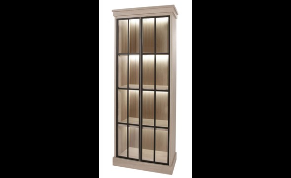 Vitrine-2-portes-Orange-decor-bois-naturel-orme-K595-V8-86cm-Meubar