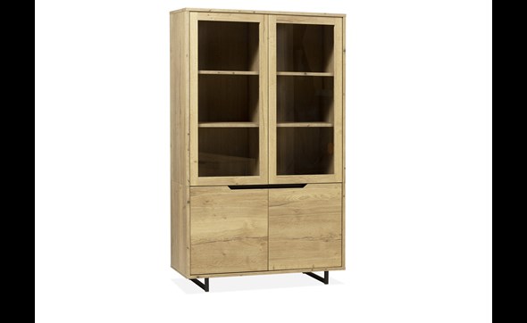 Vitrine-2-portes-Puerto-lamulux-122cm-Maxfurn