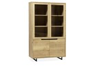 Vitrine-2-portes-Puerto-lamulux-122cm-Maxfurn