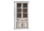 Vitrine-4-portes-1-tiroir-Vernon-lamulux-silver-alaska-115cm-Maxfurn