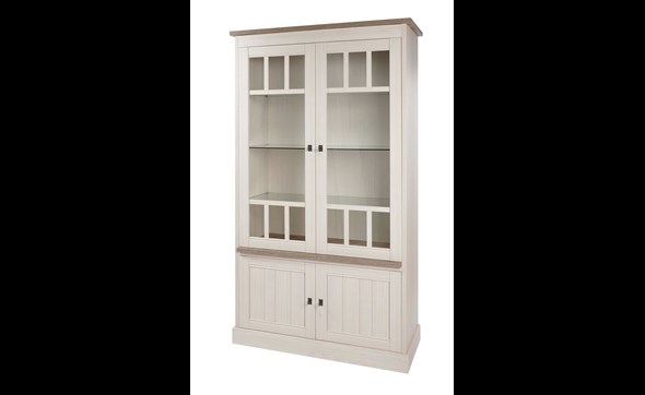 Vitrine-4-portes-York-decor-bois-meleze-K467-V1-122cm-Meubar