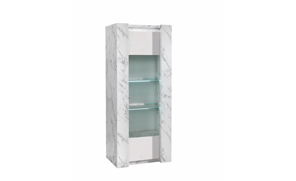 Vitrine-75cm-Vittoria-decor-marbre-blanc-Alcos