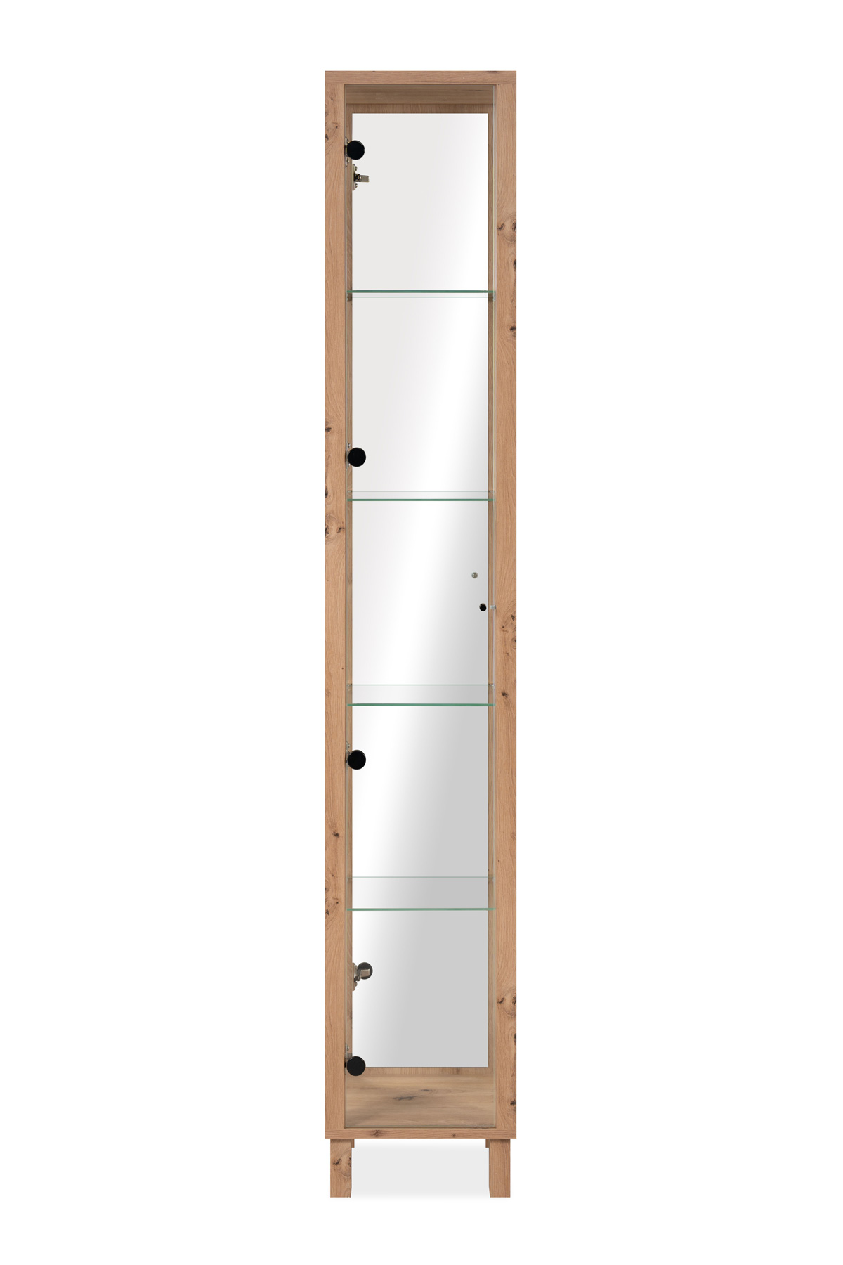 Vitrine-Albi-52A-chene-artisan-front-Finori