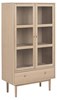 Vitrine-Aston-placage-chene-80cm-side-Actona