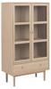 Vitrine-Aston-placage-chene-80cm-side-Actona