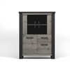 Vitrine-Baxter-decor-bois-anthracite-119cm-N°40-front-Sciae