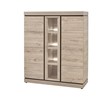 Vitrine-Belluno-decor-chene-brun-clair-K541-V1-134cm-Evan