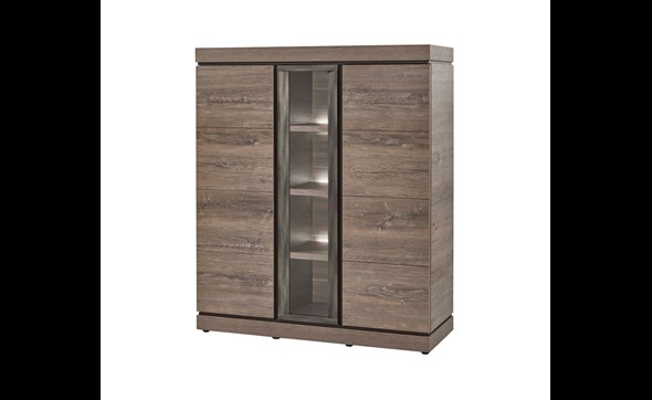 Vitrine-Belluno-decor-chene-brun-fonce-K538-V1-134cm-Evan