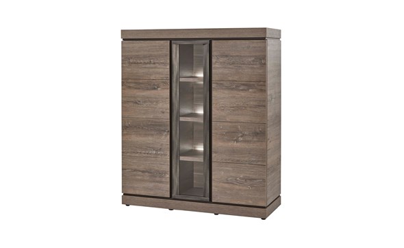 Vitrine-Belluno-decor-chene-brun-fonce-K538-V1-134cm-Evan