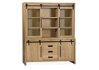 Vitrine-Cottage-lamulux-natur-180cm-Maxfurn