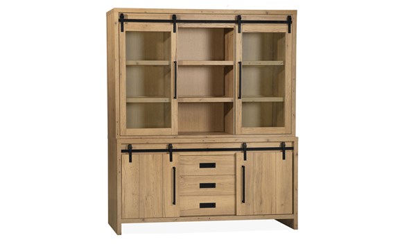 Vitrine-Cottage-lamulux-natur-180cm-Maxfurn