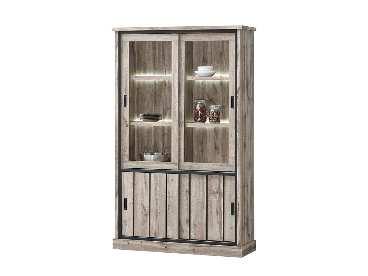 Vitrine-Elena-4portes-canada-oak-Oosterlynck-01