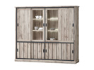Vitrine-Elena-8portes-canada-oak-Oosterlynck-01