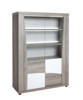 Vitrine-Kasimir-decor-mara-wit-120cm-Bauwens-GBO