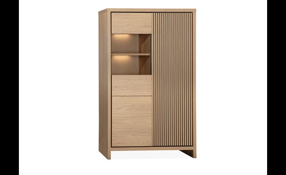 Vitrine-Levanzo-lamulux-blond-oak-113cm-Maxfurn