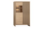 Vitrine-Levanzo-lamulux-blond-oak-113cm-Maxfurn