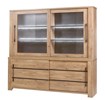 Vitrine-Otto-decor-scarlet-oak-230cm-Bauwens-GBO