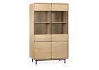 Vitrine-Redford-blond-oak-Maxfurn