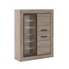 Vitrine-Wim-led-decor-bois-125cm-Dullaert