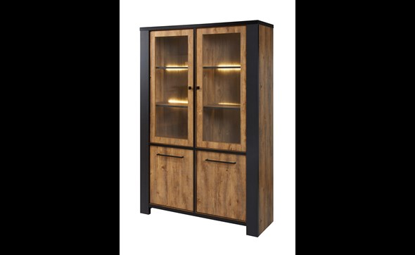 Vitrine-avec-eclairage-Samuel-chene-denver-130cm-GBO