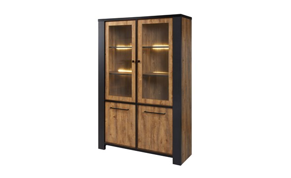 Vitrine-avec-eclairage-Samuel-chene-denver-130cm-GBO