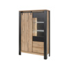 Vitrine-avec-eclairage-Simon-papier-decor-scarlet-oak-118cm-GBO