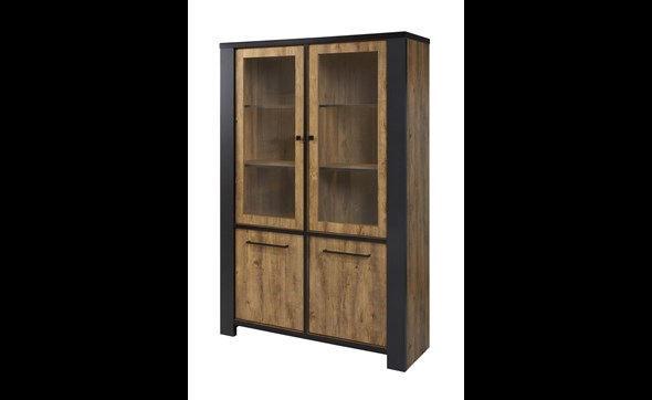 Vitrine-sans-eclairage-Samuel-chene-denver-130cm-GBO
