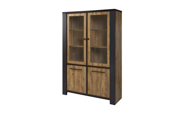 Vitrine-sans-eclairage-Samuel-chene-denver-130cm-GBO