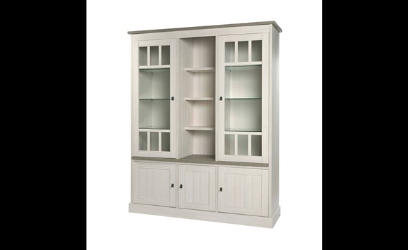 Vitrine-vaisselier-5-portes-York-decor-bois-meleze-K467-WV3-171cm-Meubar